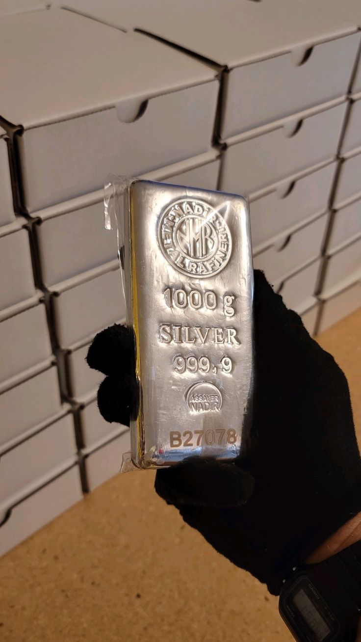 Hallmark-Certified Fine Silver Bar