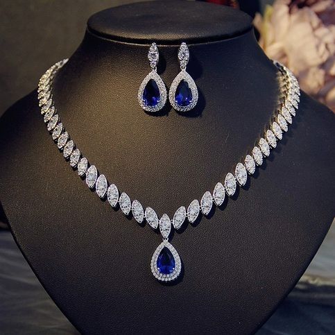 Sapphire & Diamond Gala Set